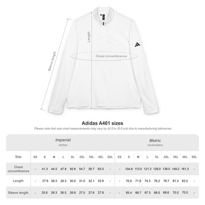Men’s adidas Quarter-Zip Pullover – Fierce Custom Embroidered