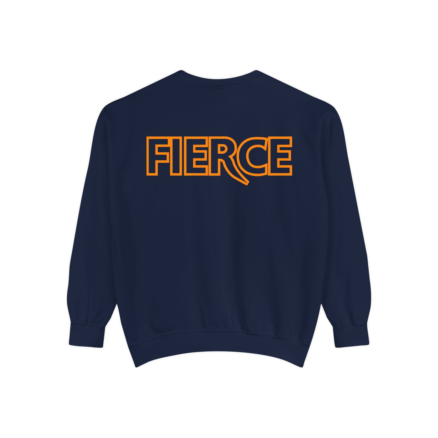 Fierce Classic Sweatshirt for Men- Orange Print