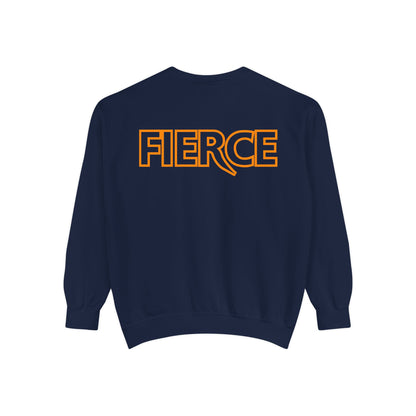 Fierce Classic Sweatshirt for Men- Orange Print