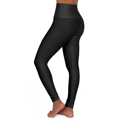 High Waisted Leggings in Black | Fierce Activewear