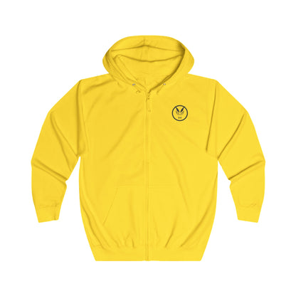 Unisex Full Zip Hoodie by Fierce – Classic Fit, All-Season Wear