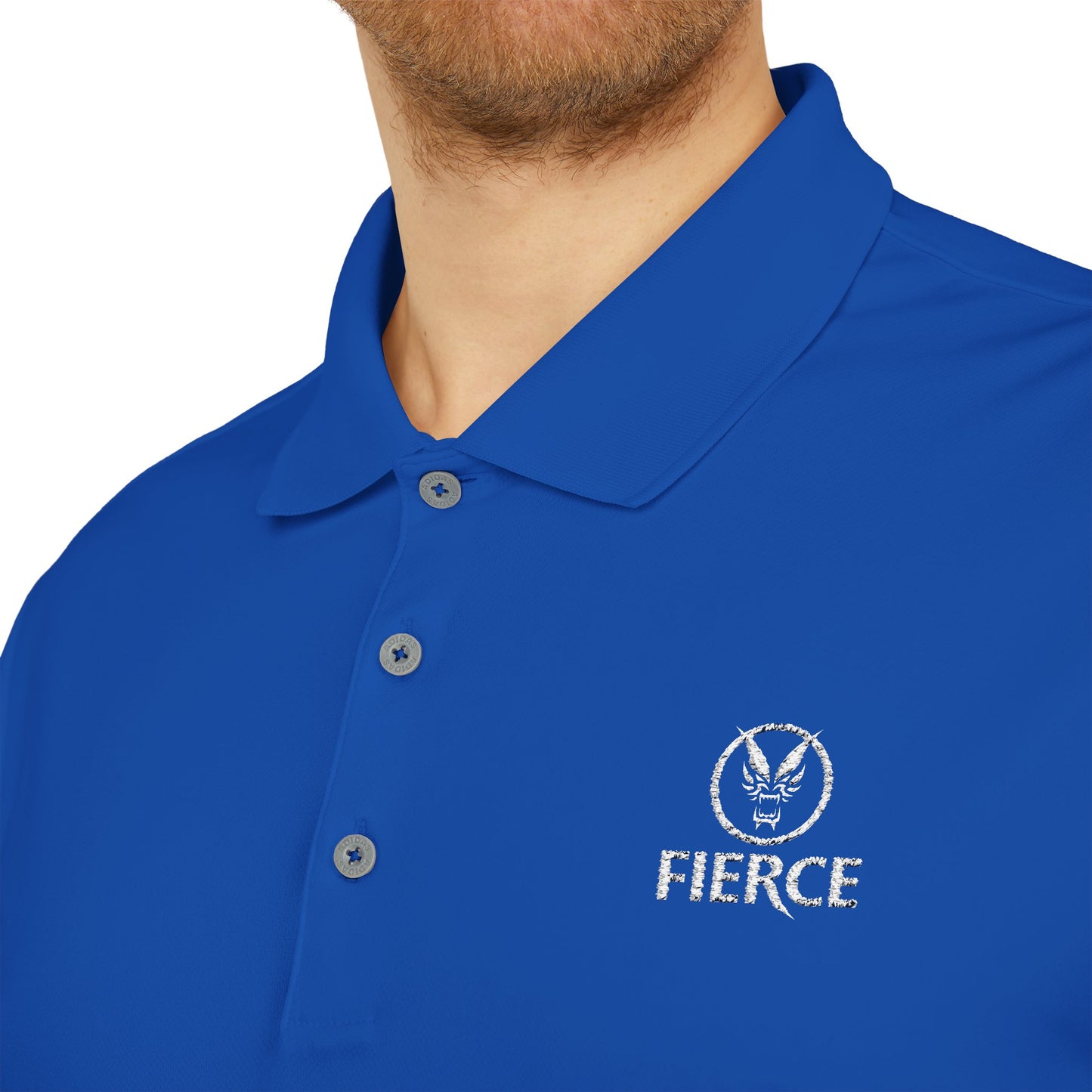 Men’s adidas Performance Polo - Fierce Custom Design