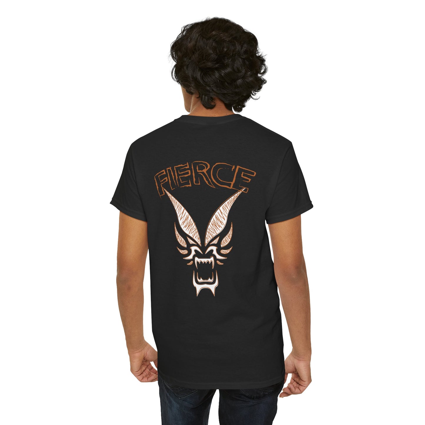 Fierce Earth Dragon Graphic T-shirt for Men - Own Your Element Edition