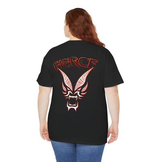 Fierce Fire Dragon Graphic T-shirt for Women - Own Your Element Edition