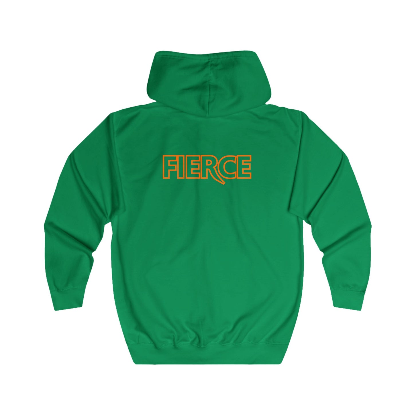 Unisex Full Zip Hoodie by Fierce – Classic Fit, All-Season Wear