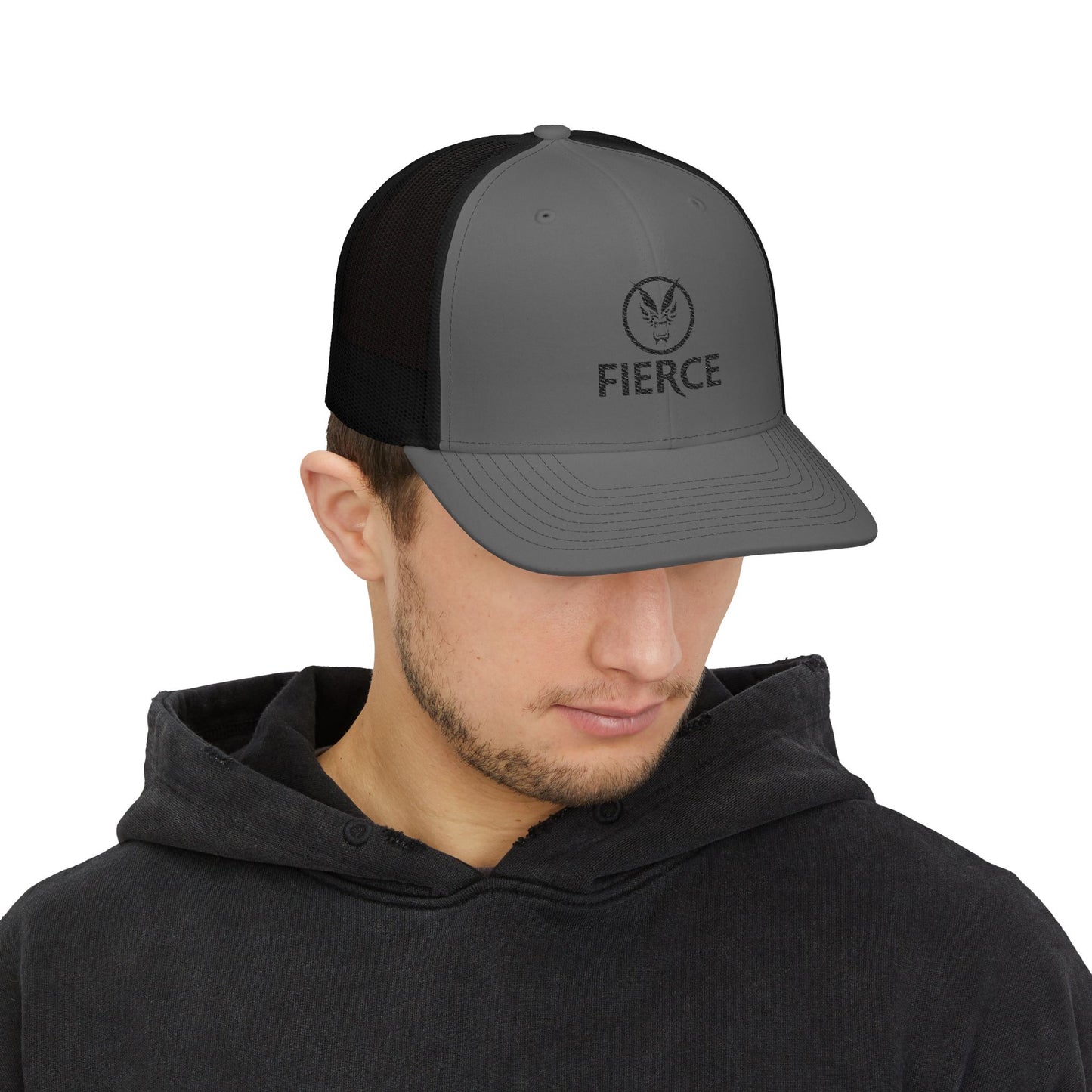 Fierce Snapback Trucker Cap – Embroidered Style