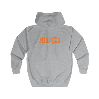 Unisex Full Zip Hoodie by Fierce – Classic Fit, All-Season Wear