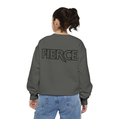 Fierce Classic Sweatshirt for Women – Black Print