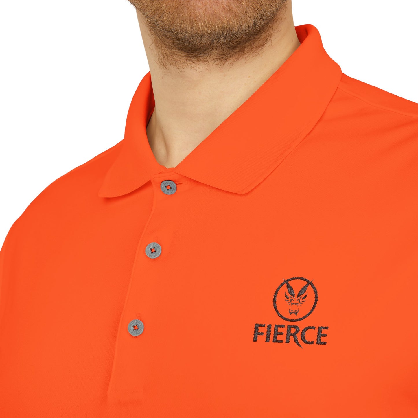 Men’s adidas Performance Polo - Fierce Custom Design