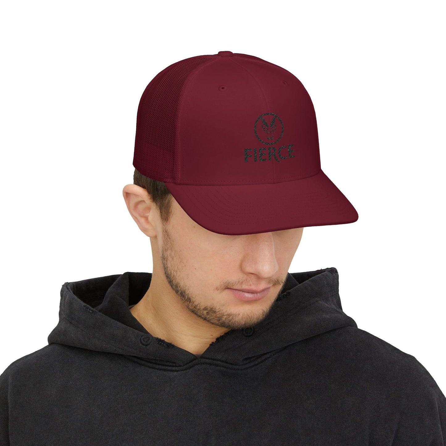 Fierce Snapback Trucker Cap – Embroidered Style