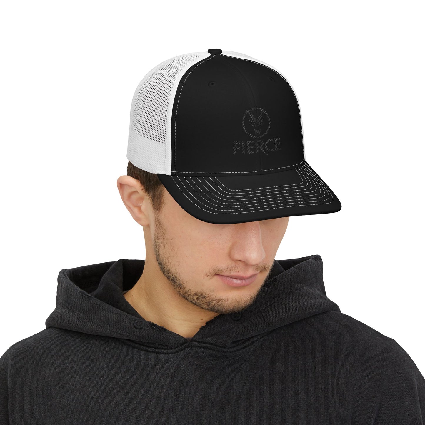 Fierce Snapback Trucker Cap – Embroidered Style
