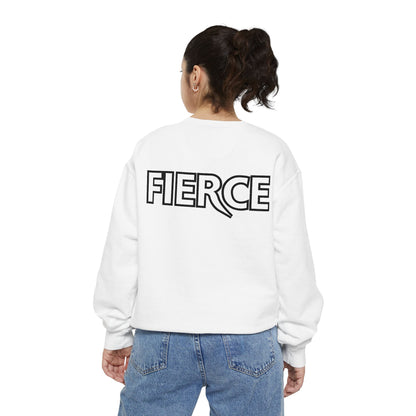 Fierce Classic Sweatshirt for Women – Black Print