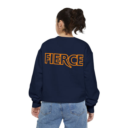 Fierce Classic Sweatshirt for Women- Orange Print