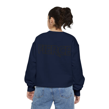 Fierce Classic Sweatshirt for Women – Black Print