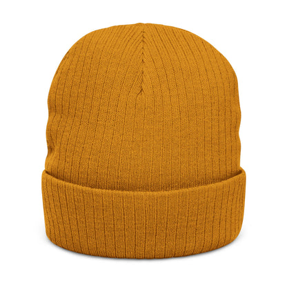 Fierce Embroidered Ribbed Unisex Beanie