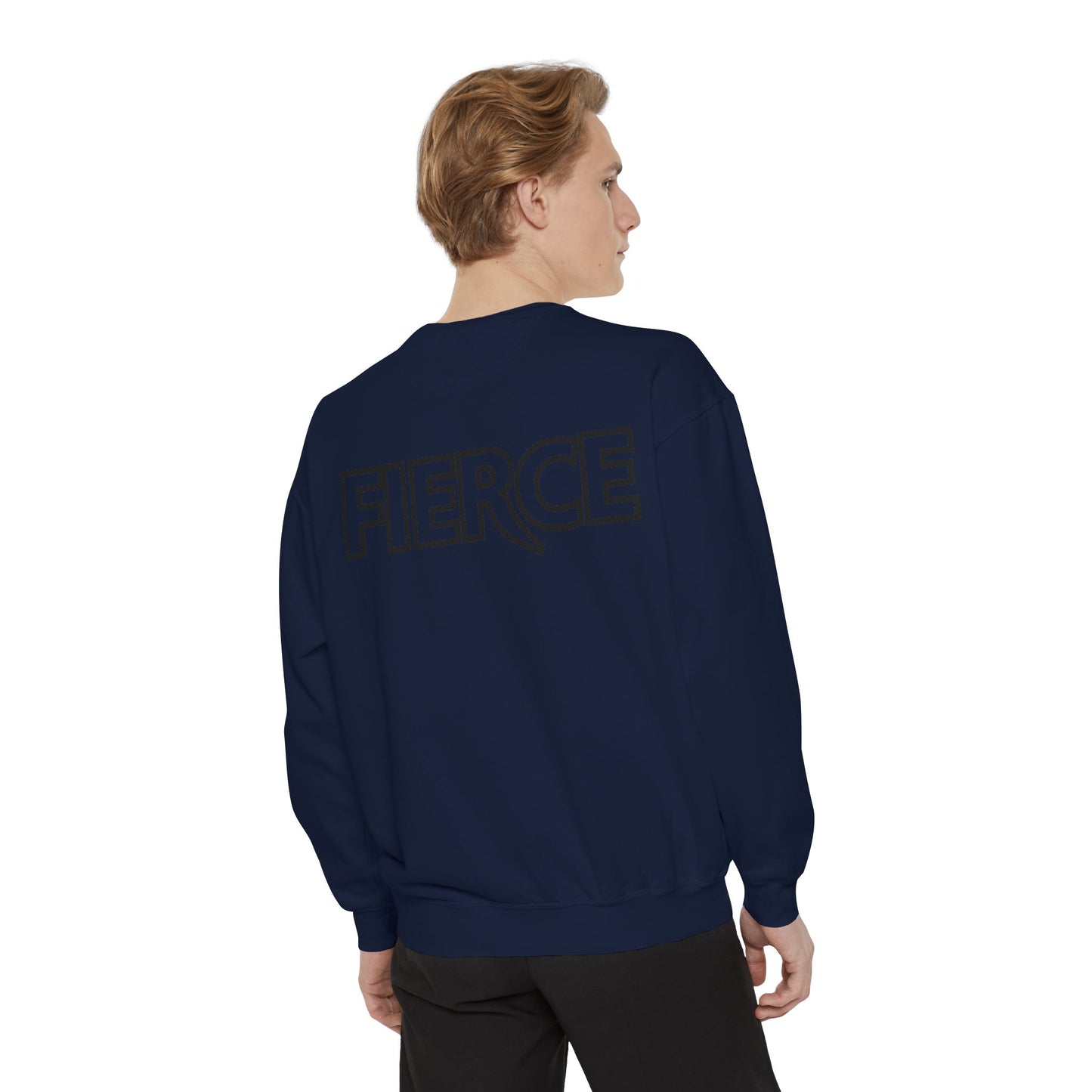 Fierce Classic Sweatshirt for Men – Black Print