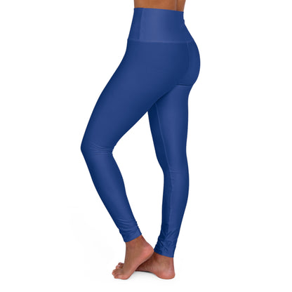 High Waisted Leggings in Dark Blue | Fierce Activewear