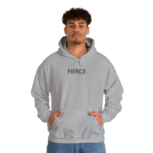 Fierce Heavy Blend™ Hoodie for Men – Black Print Edition