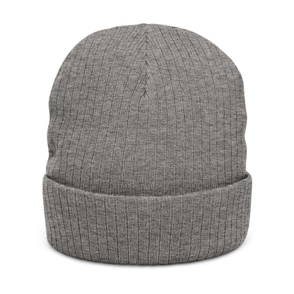 Fierce Embroidered Ribbed Unisex Beanie