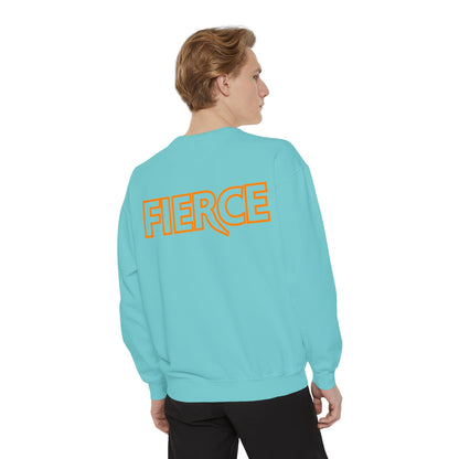 Fierce Classic Sweatshirt for Men- Orange Print