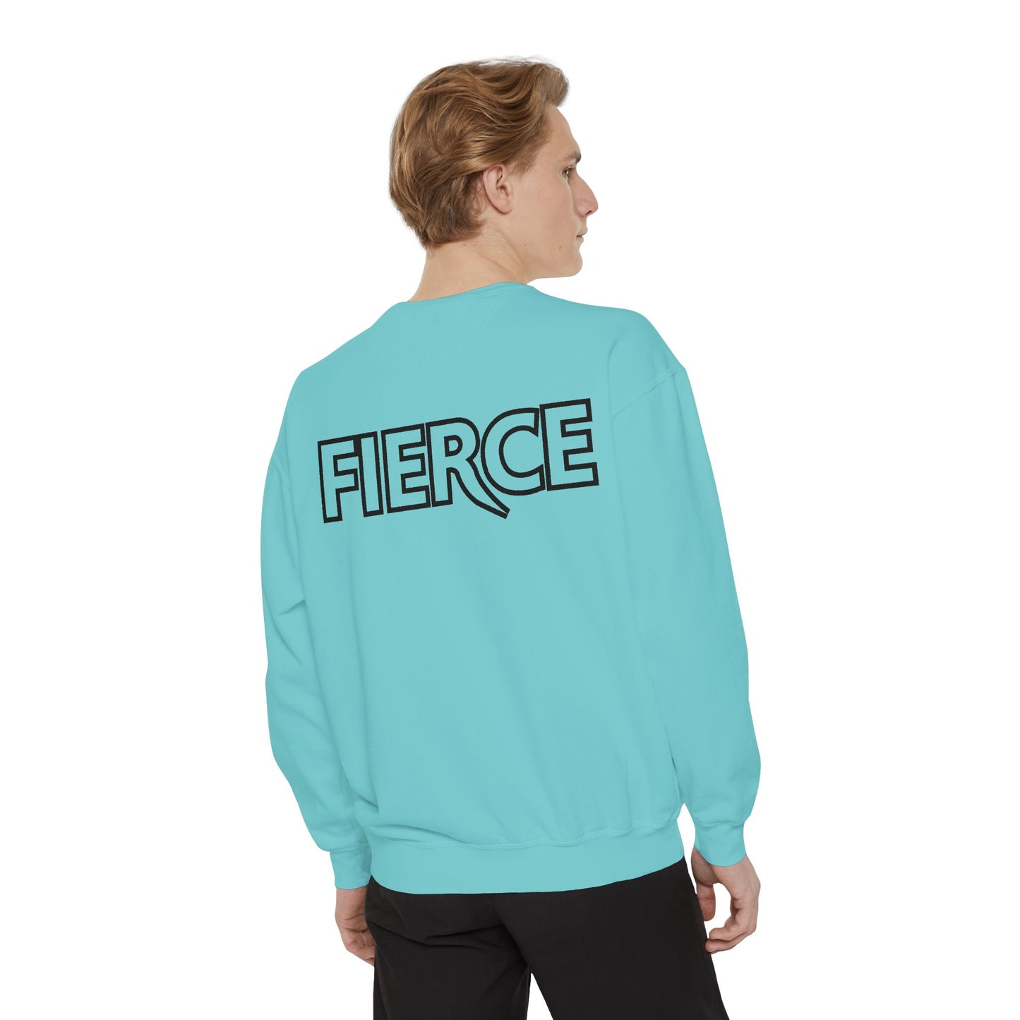 Fierce Classic Sweatshirt for Men – Black Print