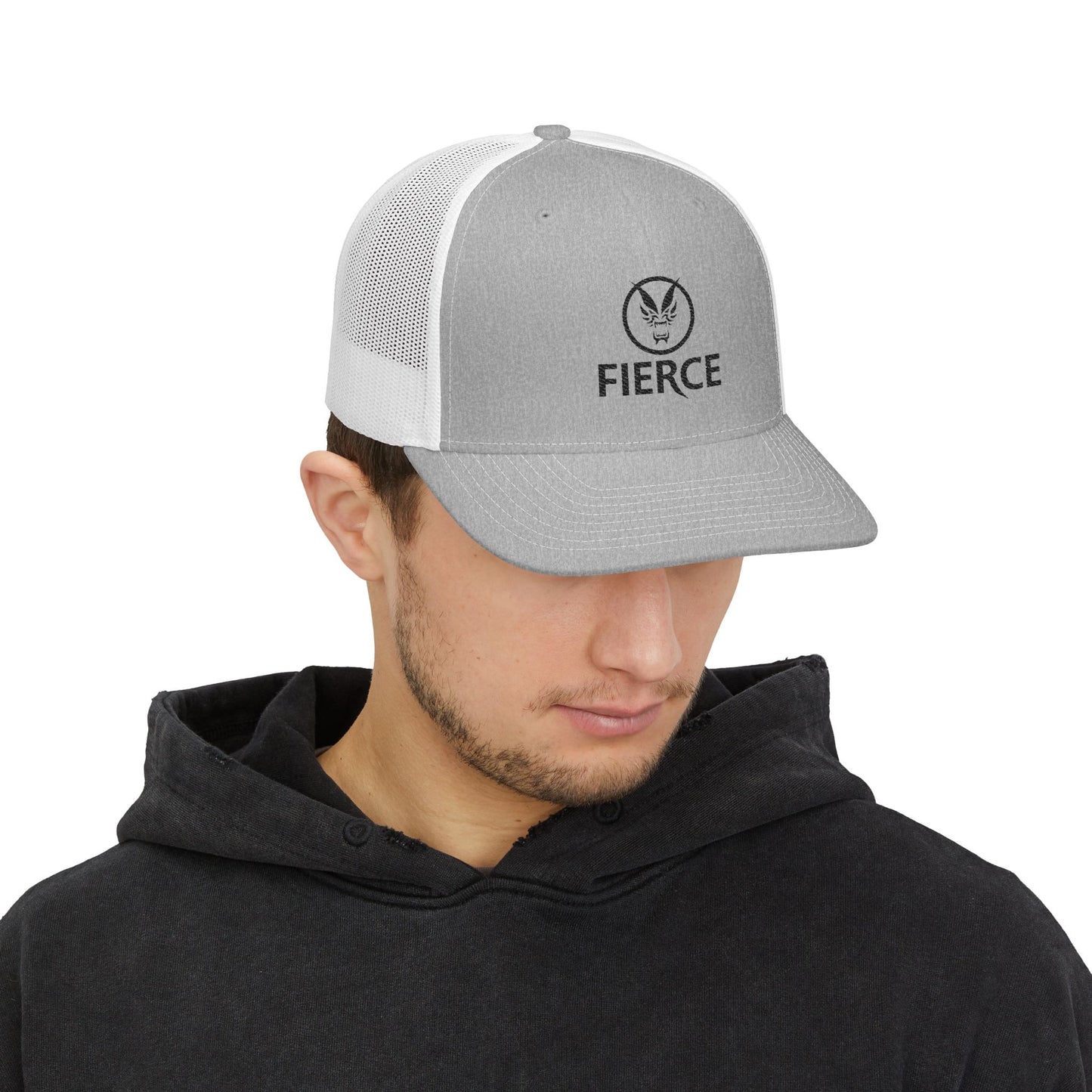 Fierce Snapback Trucker Cap – Embroidered Style