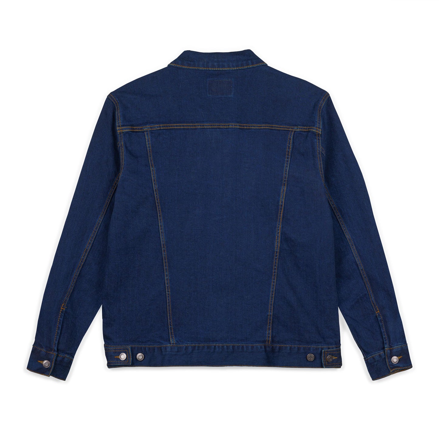 Unisex Denim Jacket by Fierce – Embroidered Black Print