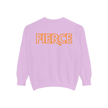 Fierce Classic Sweatshirt for Women- Orange Print