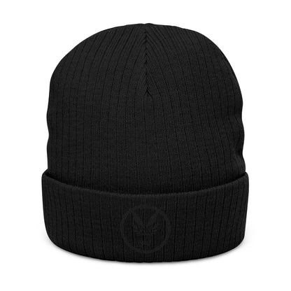 Fierce Embroidered Ribbed Unisex Beanie
